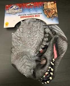 Indominus Rex Mask Jurassic World Dinosaur Park Halloween Costume Accessory, New - Picture 1 of 4