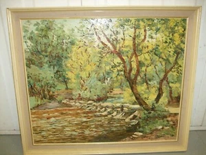 20TH CENTURY IMPRESSIONIST OIL ON CANVAS BY RUSSIAN ARTIST KOSCAYA, 1901 - 1970. - Picture 1 of 4