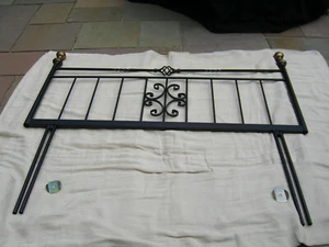 Wrought iron headboard - Picture 1 of 8