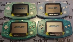 PICK A COLOR *MINT* GLOW in the Dark Nintendo GameBoy Advance Pokemon System GBA - Picture 1 of 12