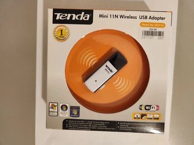 Adaptador USB Inalámbrico Tenda Modelo W311U Mini 11 N - Nuevo Estado Foto 1 de 4