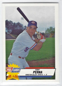 1993 Winston-Salem Spirits (Class A-Cincinnati Reds) Bobby Perna