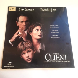 THE CLIENT LASERDISC Susan Sarandon, Tommy Lee Jones, Brad Renfro 1994 WB PG 13 - Picture 1 of 6