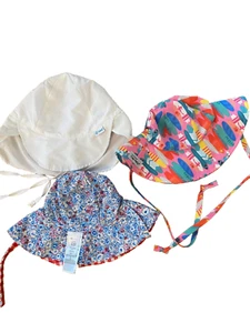 i Play and Baby Gap Baby Girl Sun Hat Bundle for 6-18 months - Picture 1 of 4