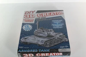 DIY 3D Creator Vehicle Series Armored Tank New Sealed - Picture 1 of 3