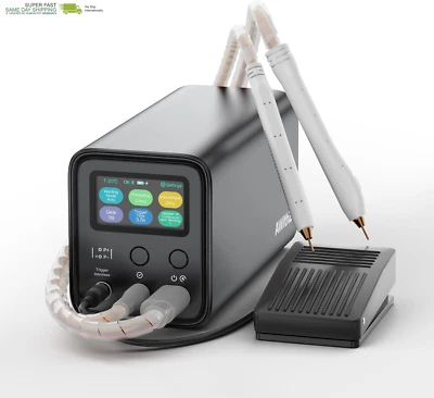 Condensador Batería Soldador de Punto, Awithz UF20B 10.5KW Soldador de Punto, 3 en 1 Automático y Ma Foto 1 de 4