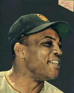 Willie Mays JSA Coa Hand Signed 1950`s 8x10 Photo Cut Autograph - Picture 1 of 2