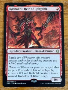 MTG Dominaria Comandante Unido, Rosnakht, Heredero de Rohgahh - Imagen 1 de 1