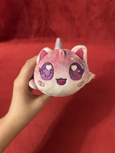 Aphmau MeeMeows Celestial Galaxy Cat Purple Soft Plush Toy 6” Litter 4 - Picture 1 of 8