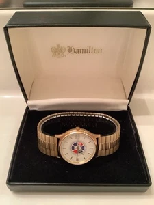 NEW HAMILTON QUARTZ “INTERNATIONAL ASSOCIATION OF MACHINISTS & AEROSPACE WATCH” - Picture 1 of 6