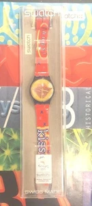 Swatch Uhr SWATCH KISS GN181 1999 Standard Gents Rare Vintage Swiss Quartz - Bild 1 von 9