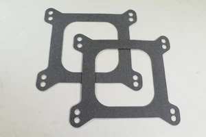 Carburetor Gaskets Square Bore Open Carb Holley Edelbrock 4 Barrel 4150 4160 - Picture 1 of 1