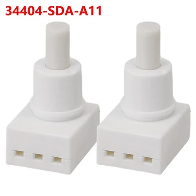 2x ABS Car Interior Dome Reading Light Map Lamp Switch Button Fit For HONDA - Image 1 of 4