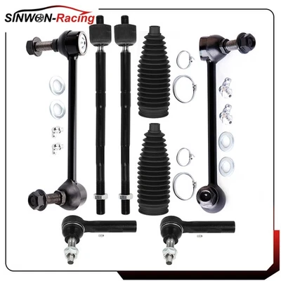 For 2011-18 2019 Dodge Challenger Charger Front Steering Tie Rod End & Sway Bar - Imagem 1 de 4