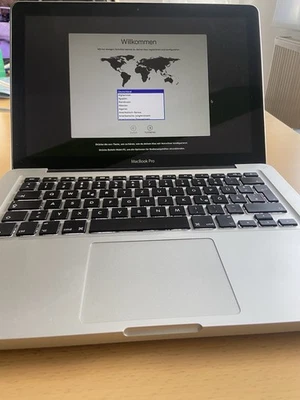 Apple MacBook Pro 13,3 Zoll, 2012, Silber - Bild 1 von 4