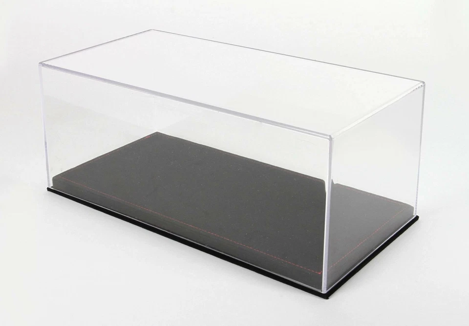 Vitrine plexiglas avec socle en alcantara noir 1/18 BBR VET1804D3 - Photo 1/4