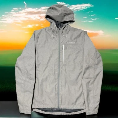 Chaqueta Endura Mujer Talla Grande Gris Hummvee Impermeable Con Capucha Foto 1 de 4