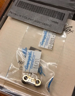 NOS Campagnolo 10 Speed Perma-Link Chain Master Link - CN-RE100 - NIP 2001 - Image 1 of 4