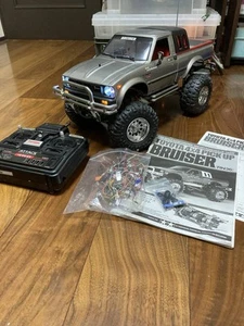 Tamiya Hilux Bruiser Rc Truck Full Kit 4X4 Off-Road Vehicle Metal Chassis - Picture 1 of 10