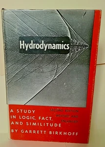 Hydrodynamics 2nd Edition Rev.&Enl. Garrett Birkhoff Princeton Univ. Press, 1960 - Picture 1 of 5