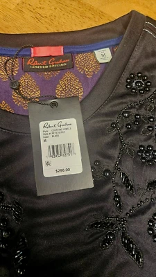 ROBERT GRAHAM Courting Jewels Limited Edition T Shirt Tee Medium NWT $298 - Image 1 of 4
