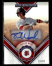 2015 Elite Extra Edition Collegiate Legacy Signatures #11 Taylor Ward /49