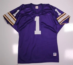 Wilson NFL Warren Moon Minnesota Vikings Jersey 1994-1996 Men's Large - Picture 1 of 7