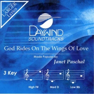 God Rides On the Wings of Love - Janet Paschal - Accompaniment Track - Picture 1 of 1