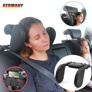 KFZ Autositz Kopfstütze Kissen Nackenstütze Schlafkissen Für Kinder Erwachsene - Bild 1 von 12