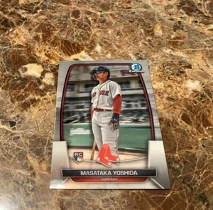2023 Bowman Chrome RC Masataka Yoshida #75 Boston Red Sox Rookie Card - Picture 1 of 1