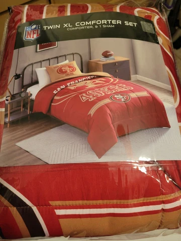 san francisco 49ers twi/twin xl comforter set Cover