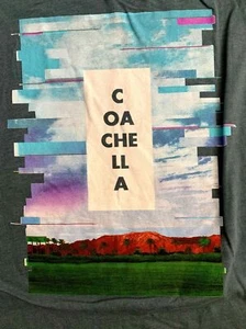 Coachella Music Festival Women's Blue T Shirt, XS (Modified) - Picture 1 of 7