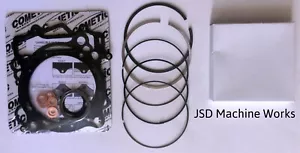 04-09 Yamaha YFZ450 Cometic Top End Gasket Kit & CP Ring Pack 98mm Bore - Picture 1 of 1
