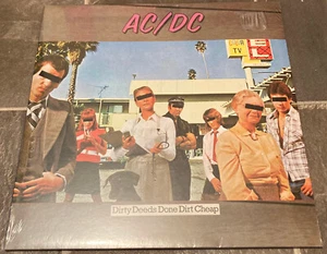 AC/DC - Dirty Deeds Done Dirt Cheap 180 Gram Vinyl LP NEW SEALED 2003 Remastered - Picture 1 of 2