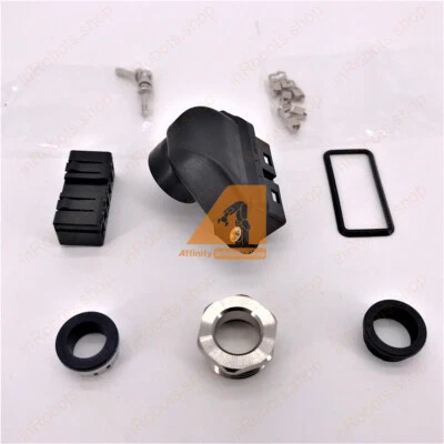 FANUC A06B-6114-K220#E Power Cable Connector 6 Pin Black Industrial CNC - Image 1 of 4