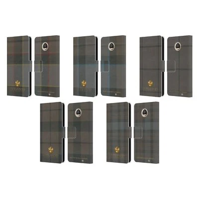 FUNDA BILLETERA LIBRO CUERO OUTLANDER TARTANS OFICIAL PARA TELÉFONOS MOTOROLA 2 Foto 1 de 4
