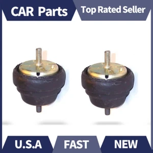 New Transmission Engine Motor Mount Set 2pc For 1989-1993 FORD F-150 L6 4.9L - Picture 1 of 3