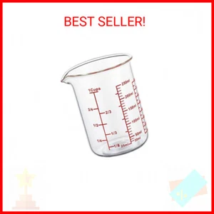 High Borosilicate Glass Measuring Cup-V-Shaped Spout,Glass Measuring Beaker for - Picture 1 of 2