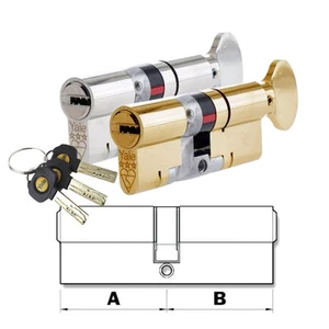 Cerradura de puerta de cilindro euro giro de pulgar AS platino TS007 3 estrellas - Imagen 1 de 2