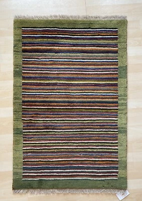 NEU Perserteppich Perser Gabbeh Teppich Handgeknüpft  120x80  tappeto - Bild 1 von 4