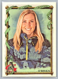 2023 Topps Allen & Ginter Winter Games Athlete #266 Nina O'Brien Base