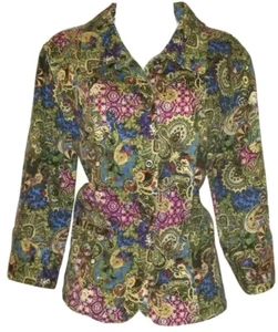Christopher & Banks Extra Large Floral Print Blazer - Bild 1 von 12