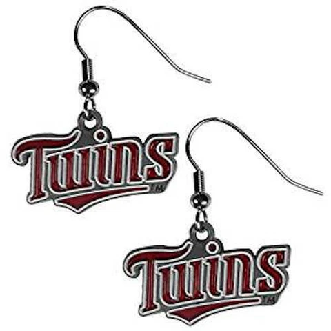 MLB Minnesota Twins Dangle Team Earrings Cover