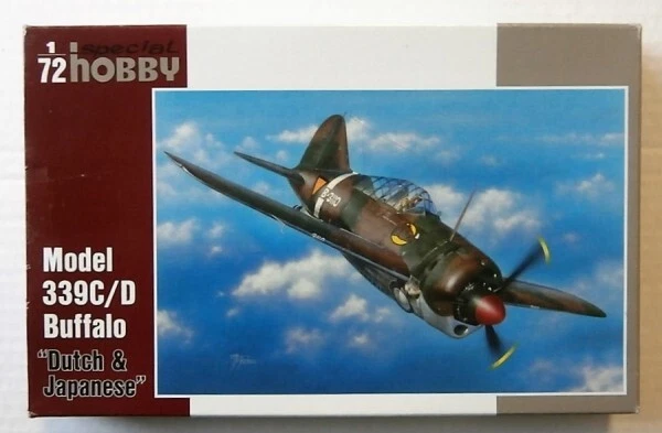 Special Hobby 1/72 KIT MODEL 339C/D BUFFALO " Dutch & Japanese " - SH 72218 RARE - Immagine 1 di 1