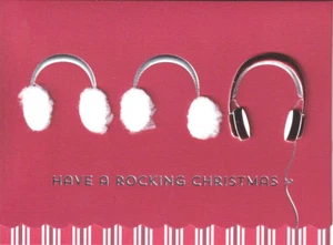 Papyrus WEIHNACHTSKARTE NEU IN VERPACKUNG UVP $5,95 SCHAUKELNDE WEIHNACHTSKARTE (H4) - Bild 1 von 3