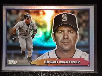 2022 Topps Archive 1988 Big Foil Insert #88BF-32 - Edgar Martinez | Seattle - Image 1 of 2