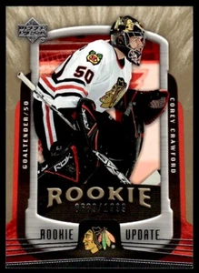 2005-06 Upper Deck Rookie Update Corey Crawford Rookie /1999 Chicago Blackhawks - Picture 1 of 2