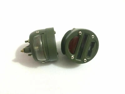 Luz trasera Willys Mb Ford Gpw Jeep ojo de gato con 4 cristales | Apta para Foto 1 de 4