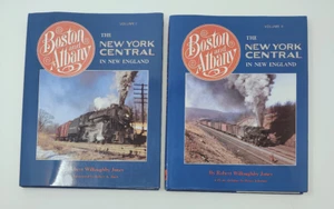 Boston And Albany: The New York Central In New England ~ Volume I & II HC/DJ - Foto 1 di 11