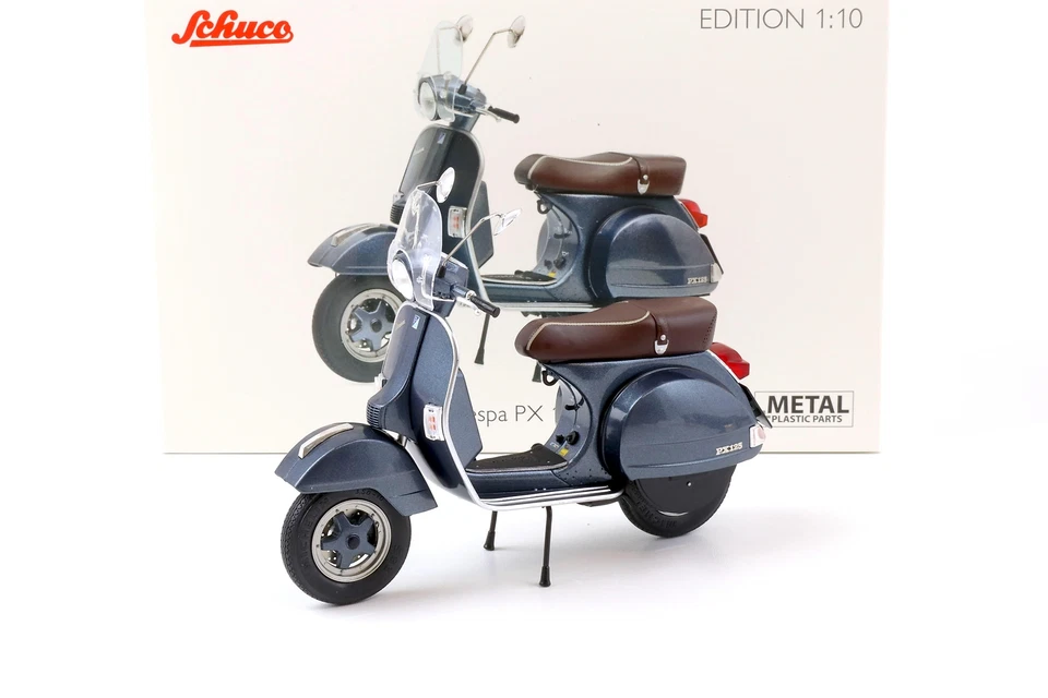 VESPA PX 125 GRIGIO METALLICO 1/10 450667300 SCHUCO